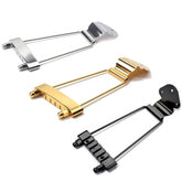 6 String Jazz Electric Guitar Suspension Tailstock Drawstring Plate for Jazz Archtop
