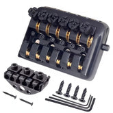 Fixed Headless Electric Guitar Bridge String Puller Tailpiece Saddle Electric Guitar Headless String Bridge Lower Pony