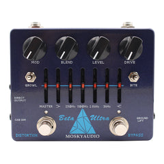 Moskyaudio Beta Ultra Distortion Pedal Digital Cab Sim
