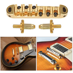 LP Ball Bridge Les Paul SG Electric Guitar Winding Bridge with Adjustable Roller Code and Drawstring Plate