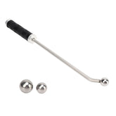Small and long pipe music dent repair roller tool, bend pipe repair tool