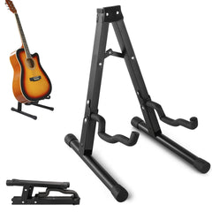 Adjustable Folding A-shaped Guitar Violin Metal Stand