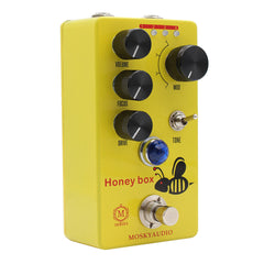 MOSKYAUDIO HONEY BOX DRIVE Guitar Overdrive Effect Pedal Drive F3V2