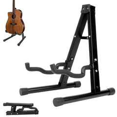 Adjustable Folding A-shaped Guitar Violin Metal Stand