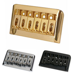 Non Vibrato Electric Guitar with A Hard Tail and 6 Strings, Bridge Saddle for Stratocaster Telecaster