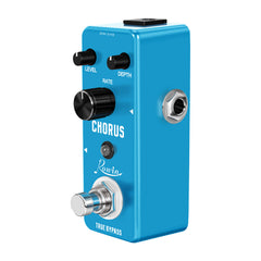 Rowin LEF-304 Guitar Chorus Effect Pedal Level Depth Knob High Warm Clear Sound