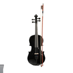 Ozici 3/4 Acoustic Violin Case Bow Rosin Black