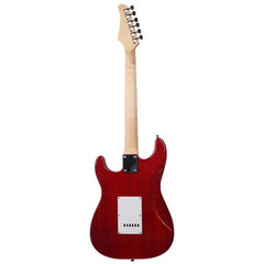 Ukscs Rosewood Fingerboard Electric Guitar Sunset Red