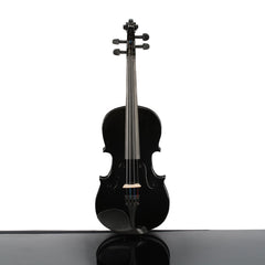 Ozici 3/4 Acoustic Violin Case Bow Rosin Black