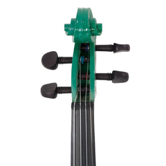 Ozici 4/4 Acoustic Violin Case Bow Rosin Green