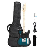Ukscs Maple Fingerboard GTL Electric Guitar SS Pickup Blue
