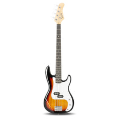 Glarry GP Electric Bass Guitar Sunset w/ 20W Amplifier - Sunset