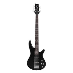 Glarry GIB 5 String Electric Bass Guitar Full Size SS Pick-up - Black