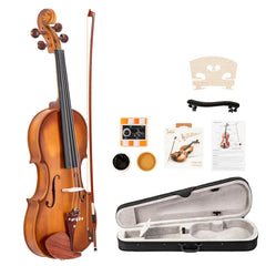 Glarry GV103 4/4 Spruce Panel Violin Matte - Natural