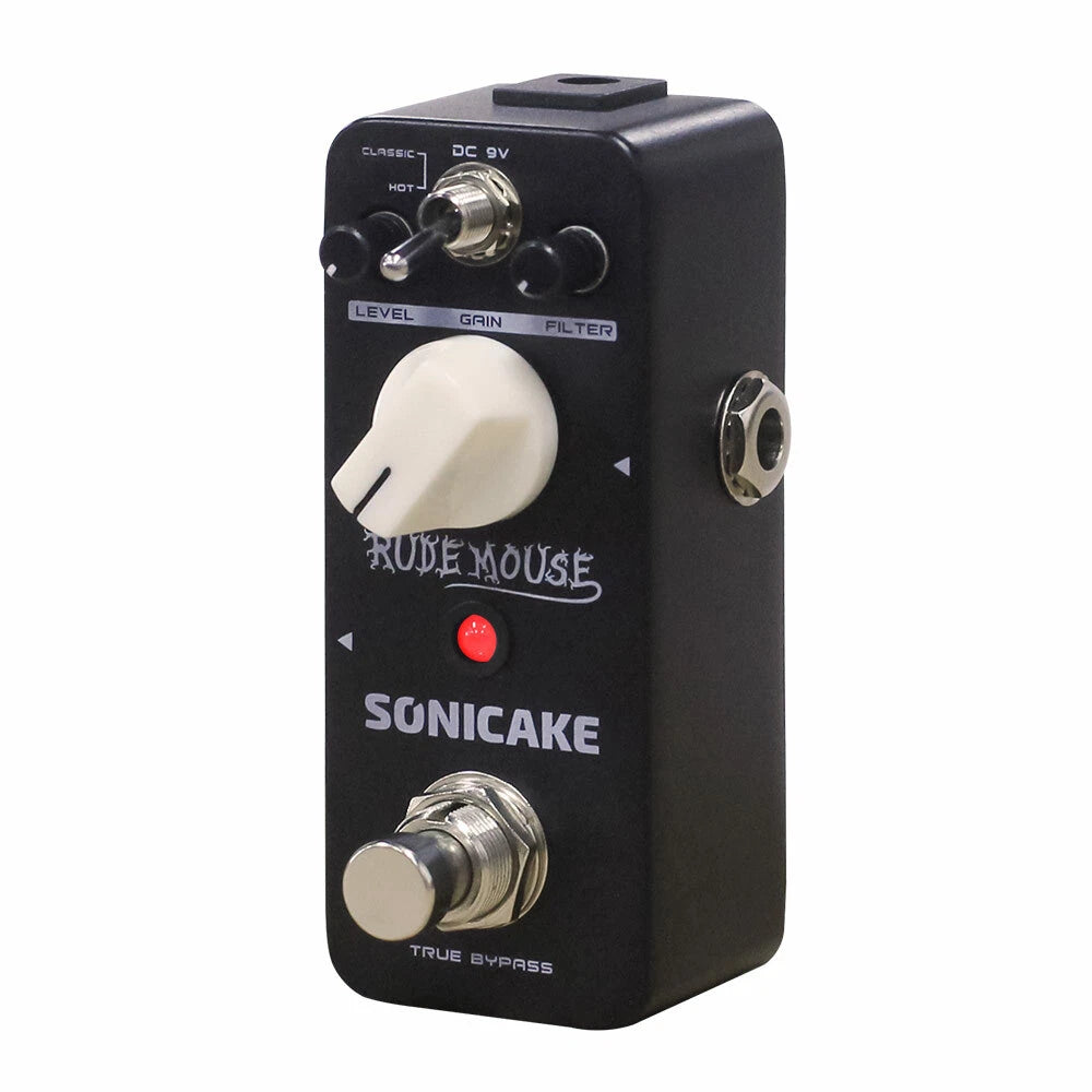 SONICAKE Rude Mouse True Bypass Underground Overdrive Distortion Fuzz Pedals