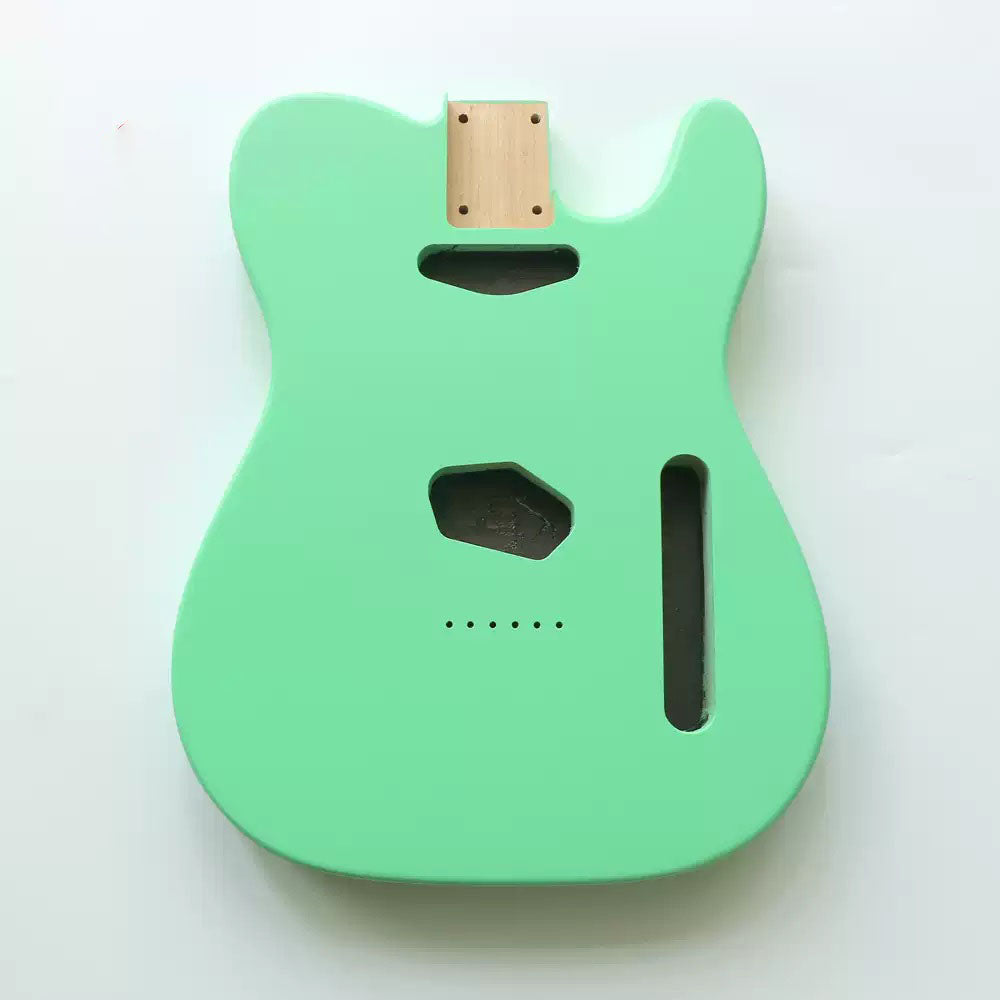 Ozici Nitro satin Finished Surf Green TL Guitar Body Standard Alder Wood For DIY Handmade 6 String Electric Guitars