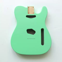 Ozici Nitro satin Finished Surf Green TL Guitar Body Standard Alder Wood For DIY Handmade 6 String Electric Guitars