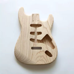 Ozici SSS pickup without paint, lightweight dual piece ST electric guitar body