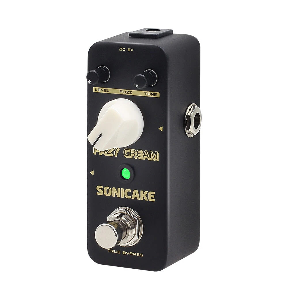SONICAKE Fazy Cream True Bypass Vintage Fuzz Classic Guitar Effects Pedal