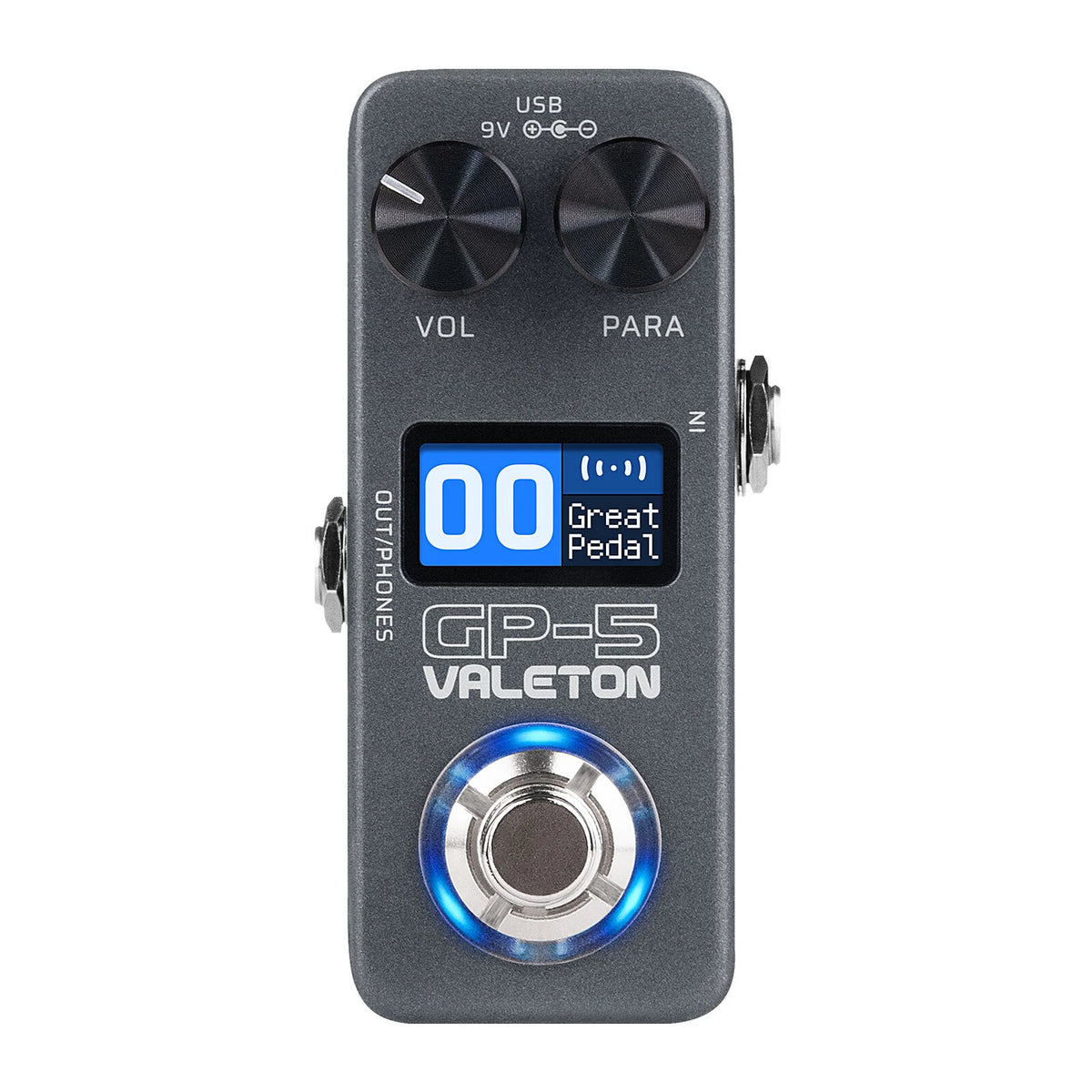 Valeton GP-5 Super Compact Multi-Effects Processor & NAM/IR Loader Pedal