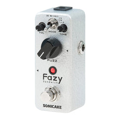 Sonicake Fazy Sandwich Classic Fuzz Pedal Analog True Bypass Tone-control Pedals