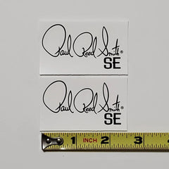 PRS SE Waterslide Guitar Neck Headstock Transfer Decals (Set of 2)