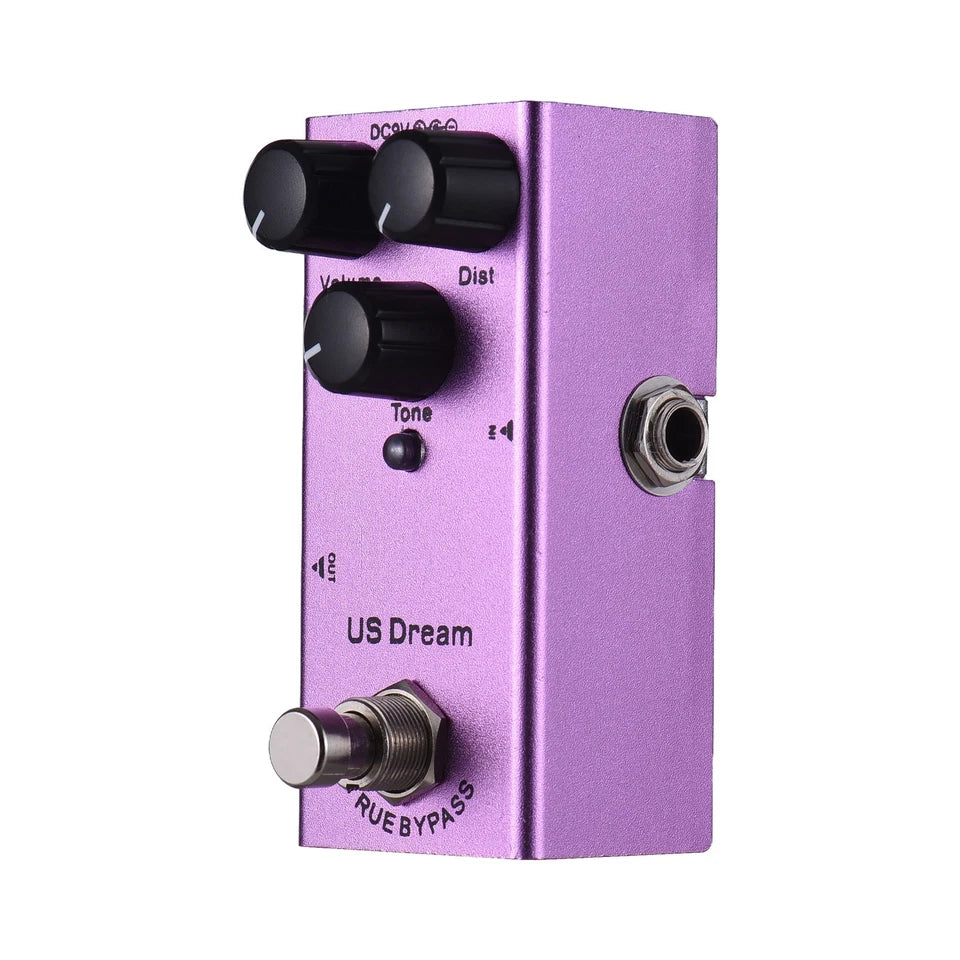 Guitar Effects Pedal US Dream Metal Distortion With True Bypass