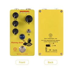 MOSKYAUDIO HONEY BOX DRIVE Guitar Overdrive Effect Pedal Drive