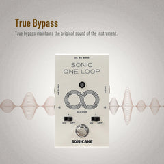SONICAKE Sonic One Loop AB Line Selection Buffer Guitar Bass Effects Pedals