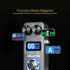 Valeton GP-5 Super Compact Multi-Effects Processor & NAM/IR Loader Pedal