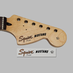 Have one to sell? Sell one like this Sell something else  Share Squier by Fender Mustang Waterslide Guitar Neck Headstocks Decals (Set of 3)