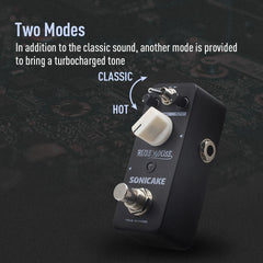 SONICAKE Rude Mouse True Bypass Underground Overdrive Distortion Fuzz Pedals