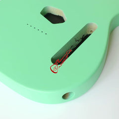 Ozici Nitro satin Finished Surf Green TL Guitar Body Standard Alder Wood For DIY Handmade 6 String Electric Guitars