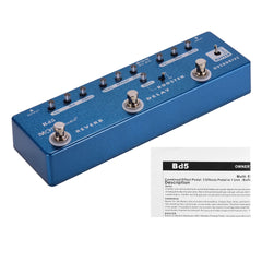 MOSKY RD5 Guitar Multi-Effects Pedal Delay/Reverb/Overdrive//Buffer