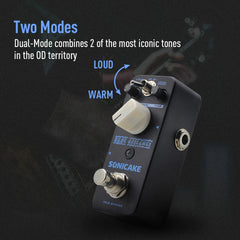 SONICAKE Blue Skreamer Vintage Blus Analog Overdrive Guitar Effects Pedal