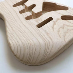 Ozici SSS pickup without paint, lightweight dual piece ST electric guitar body