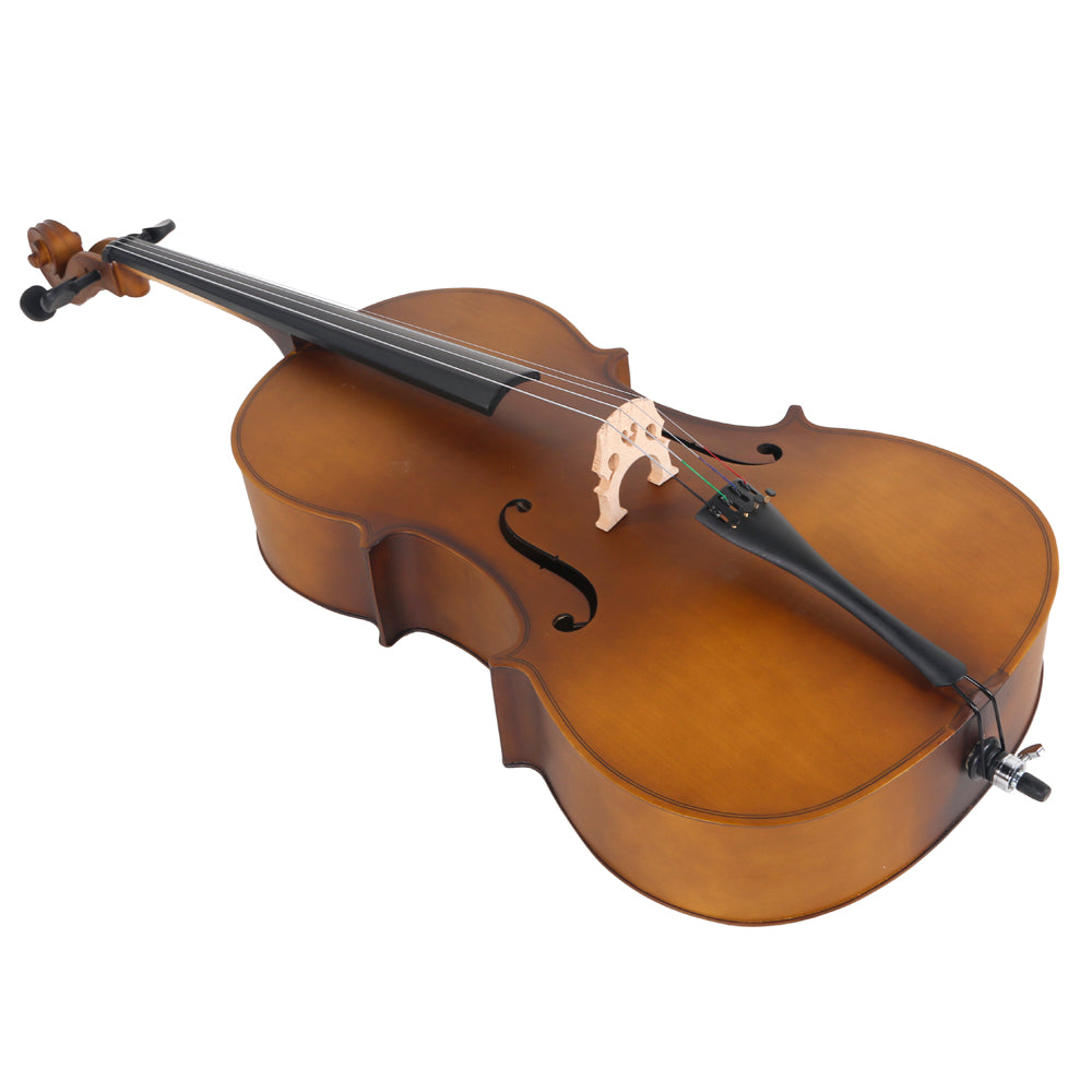 Ozici 4/4 Acoustic Cello Case Bow Rosin Wood