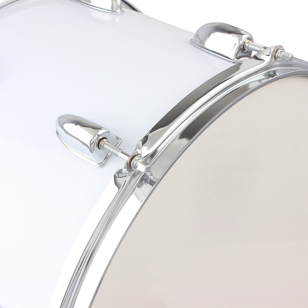 Ozici 14 x10 inches Marching Drum Drumsticks Key Strap White
