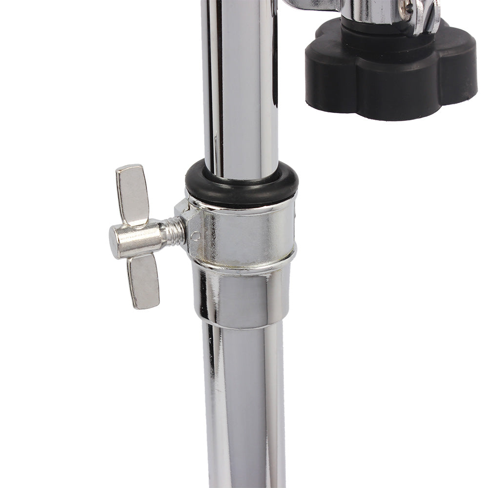 Ozici Chrome Plated Dumb Snare Drum Stand Tripod Silver