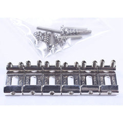 6 Pack Roller Tremolo Bridge Saddles for Strat Stratocaster and Tele Telecaster Electric Guitars