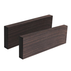 4pcs Ebony/ebony DIY musical instrument, handle wooden block 120 * 40 * 10mm（3/8"x1.5"x5"）