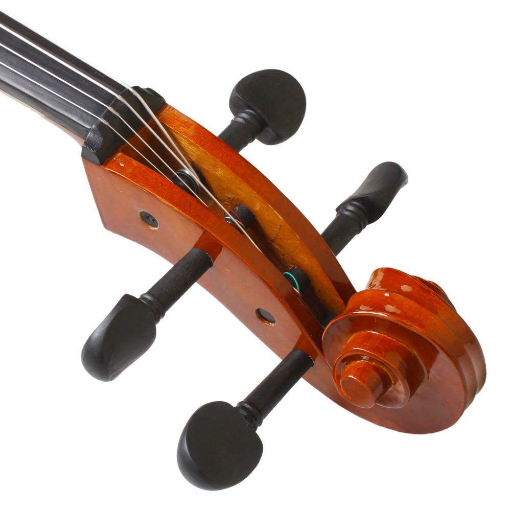 Ozici 4/4 Wood Cello Bag Bow Rosin Bridge Natural