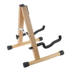 Folk Classical Guitar Bass Solid Wood Vertical Stand