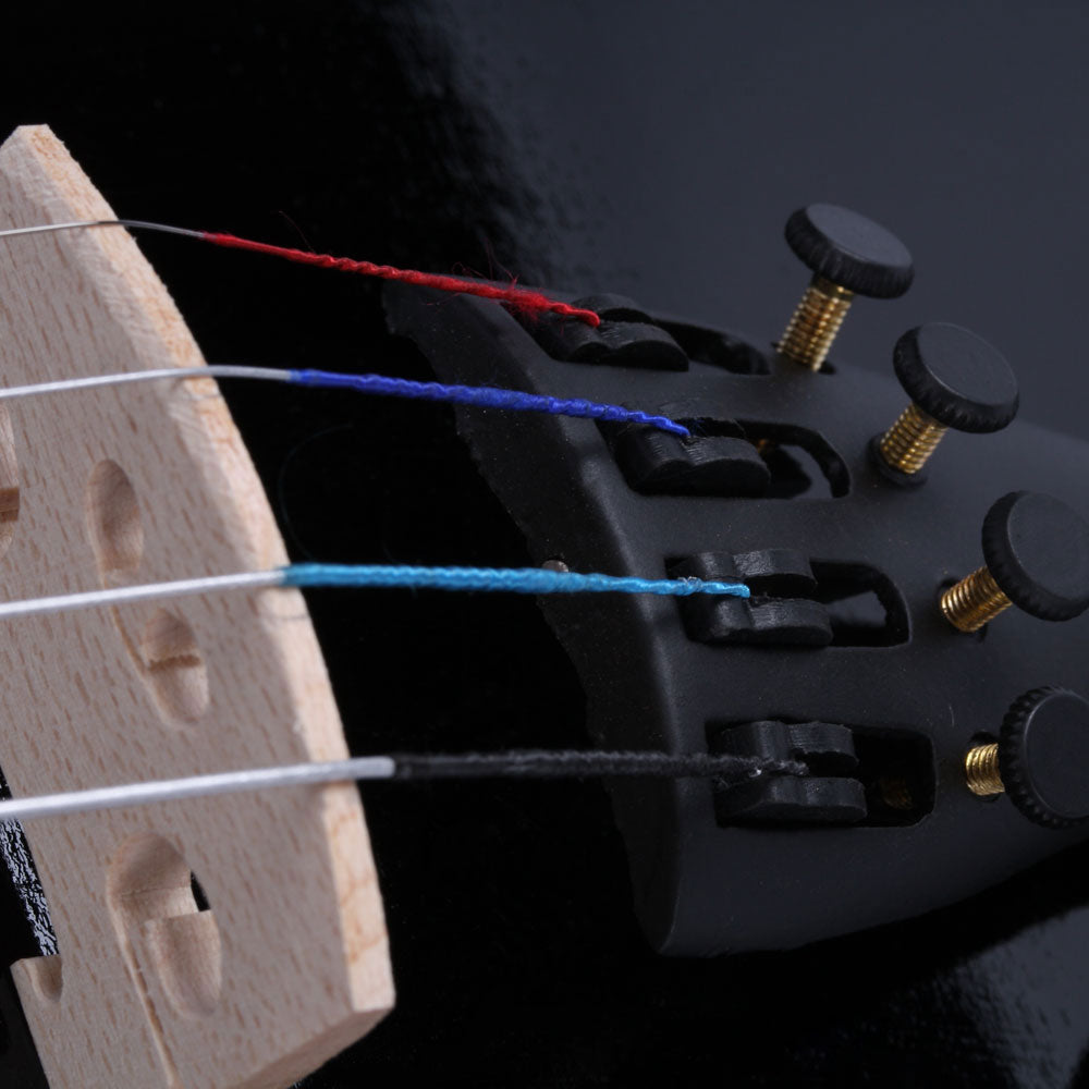 Ozici  3/4 Acoustic Violin Case Bow Rosin Black