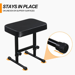 Ozici Electric Keyboard Piano Padded Cushion Leather Bench for Musicians Use at The Show or at Home