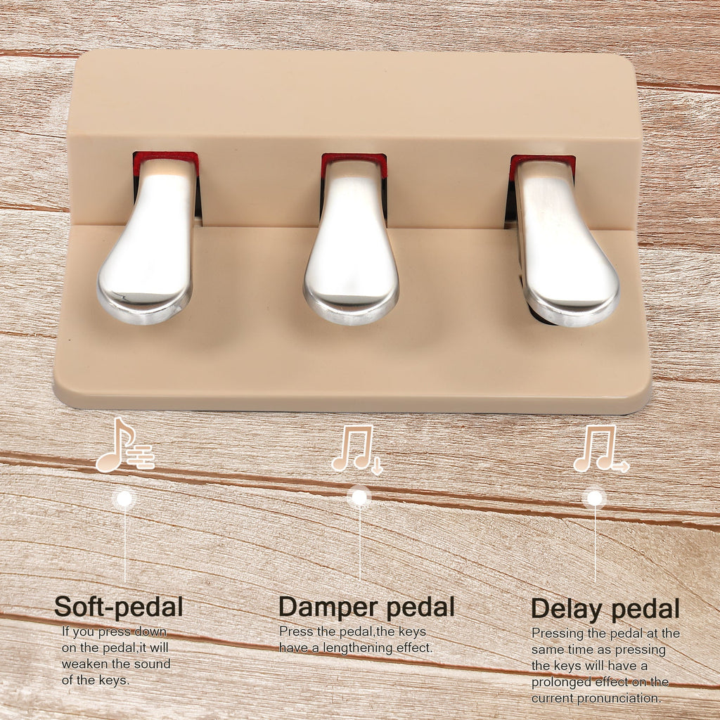 Ozici 88 Key Standard Full Weighted Keyboards Digital Piano with Metal Stand, Audio and MIDI Bluetooth