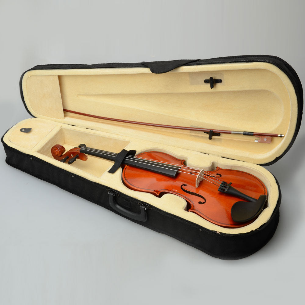 Ozici 16" Acoustic Viola Case Bow Rosin Nature Color