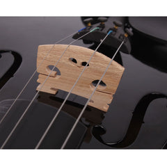 Ozici 4/4 Acoustic Violin Case Bow Rosin Black