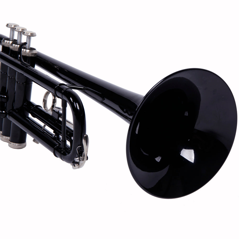 Ozici Nickel Plating Trumpet Gloves Set Black