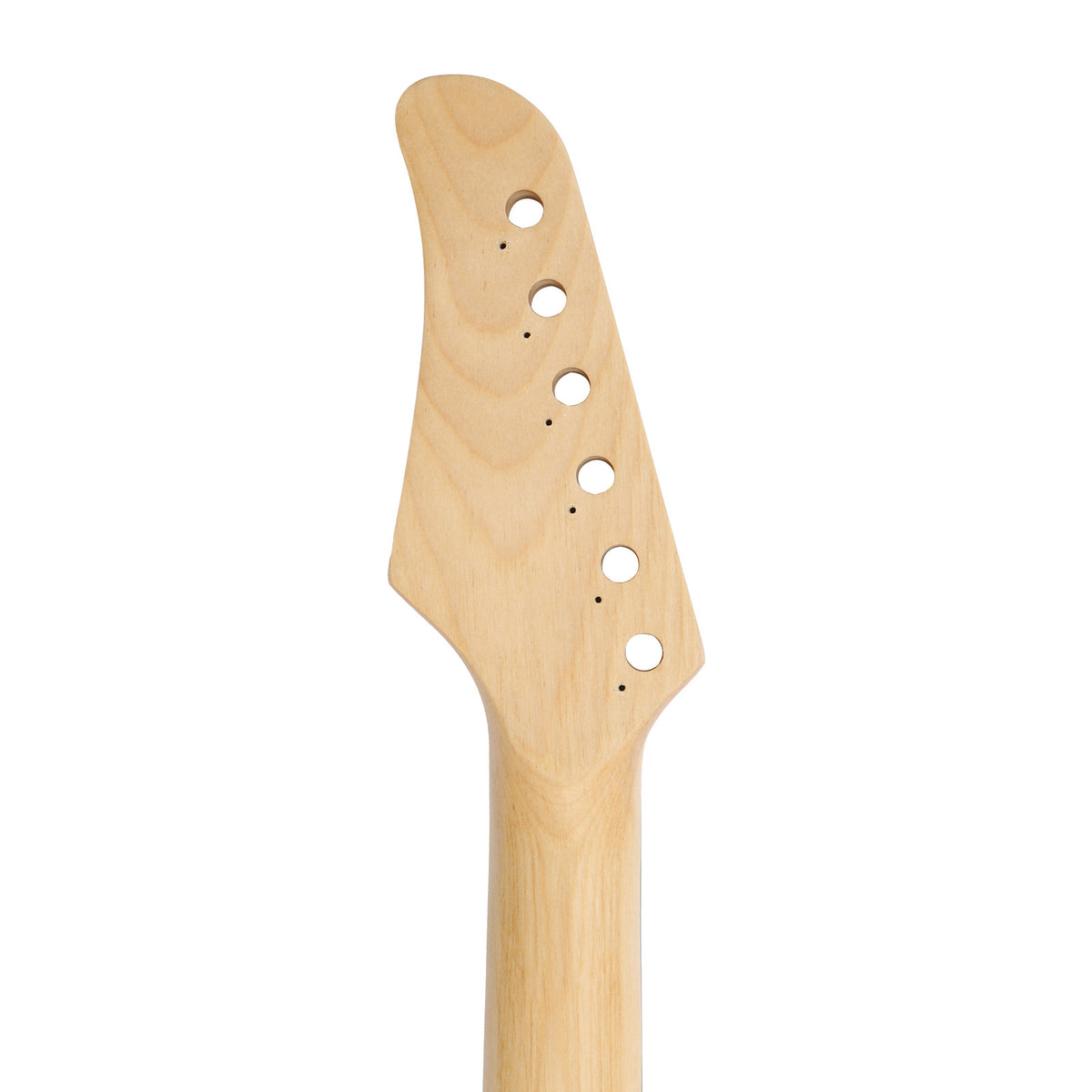 Ukscs DIY 6 String TL Style Electric Guitar Kits with Mahogany Body, Maple Neck and Accessories White